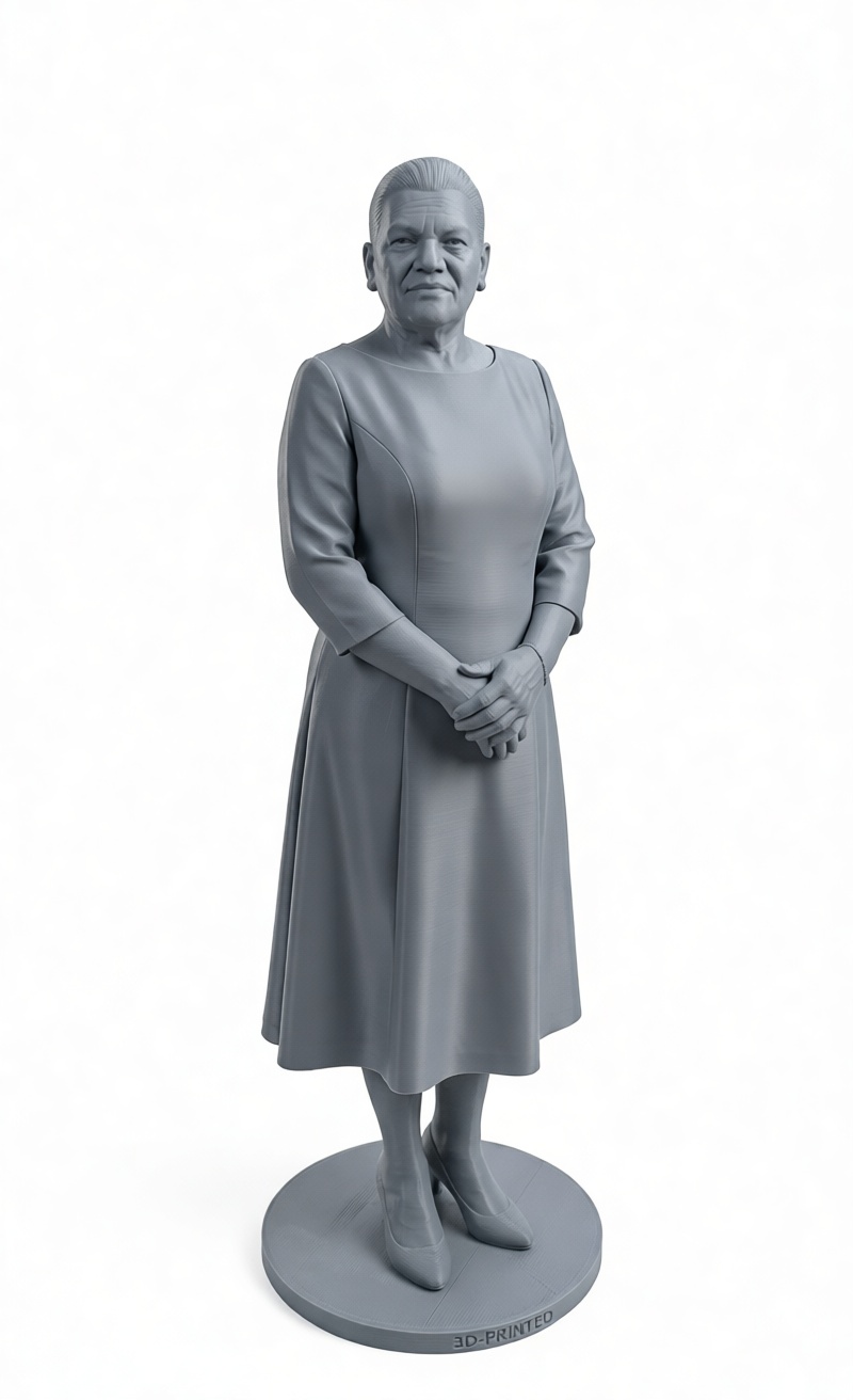 Michelle Obama Figurine free 3D printable STL