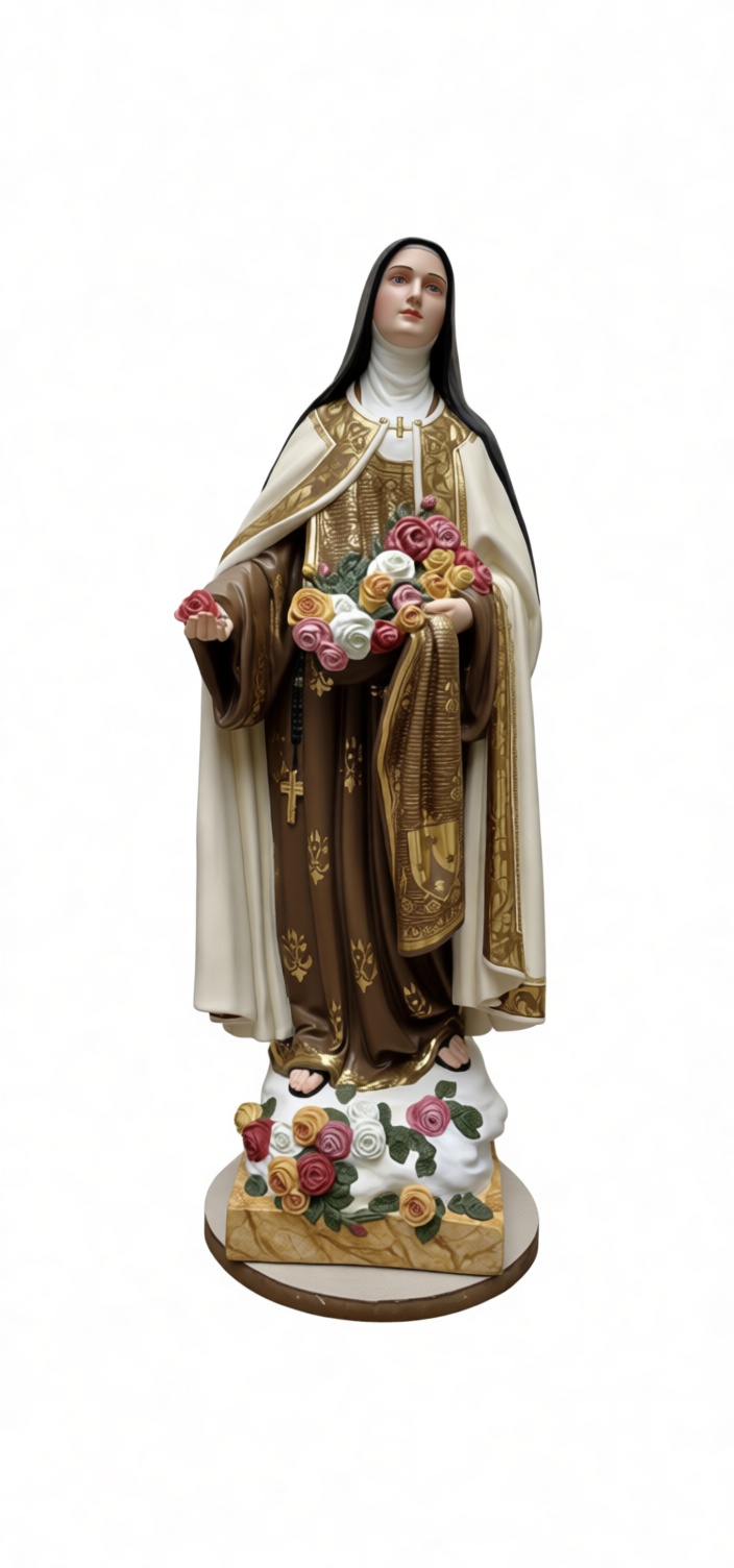 Saint Therese Statue free 3D printable STL