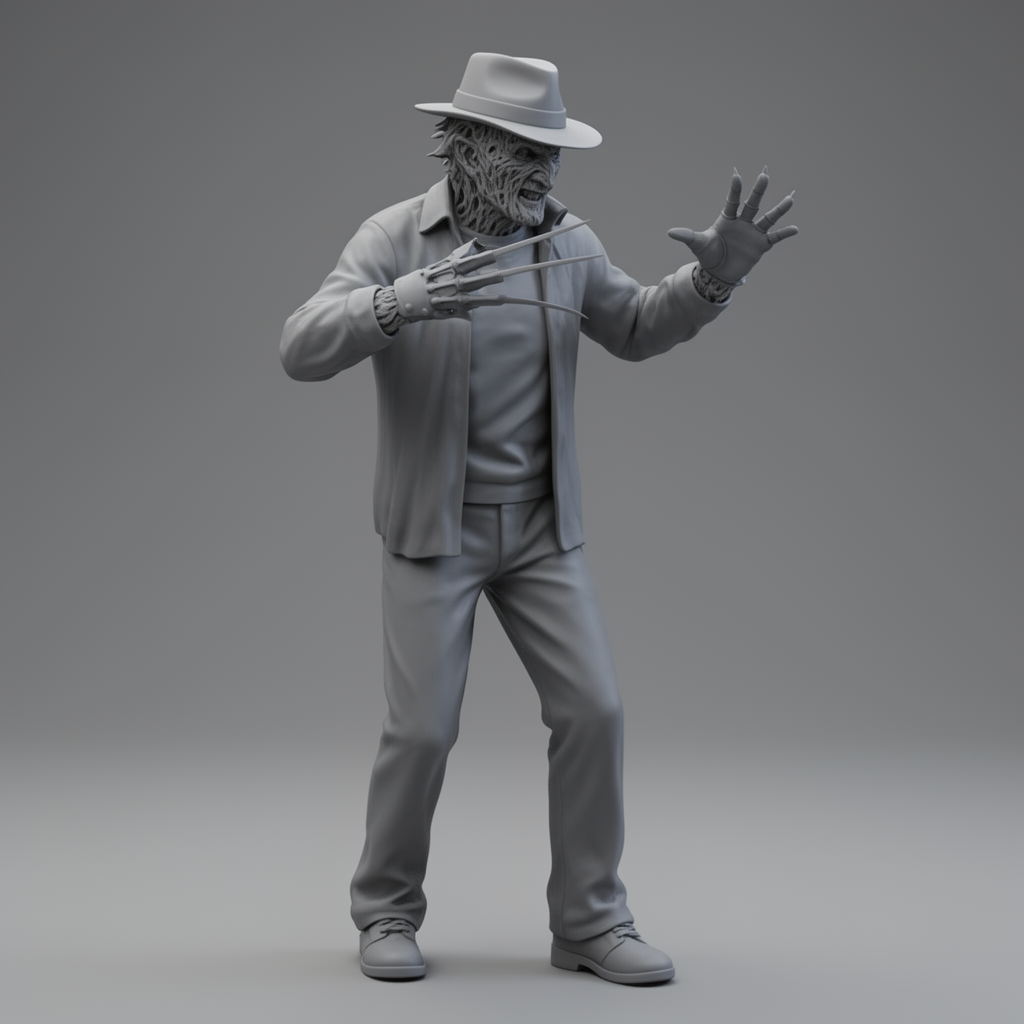Freddy Krueger Bust free 3D printable STL