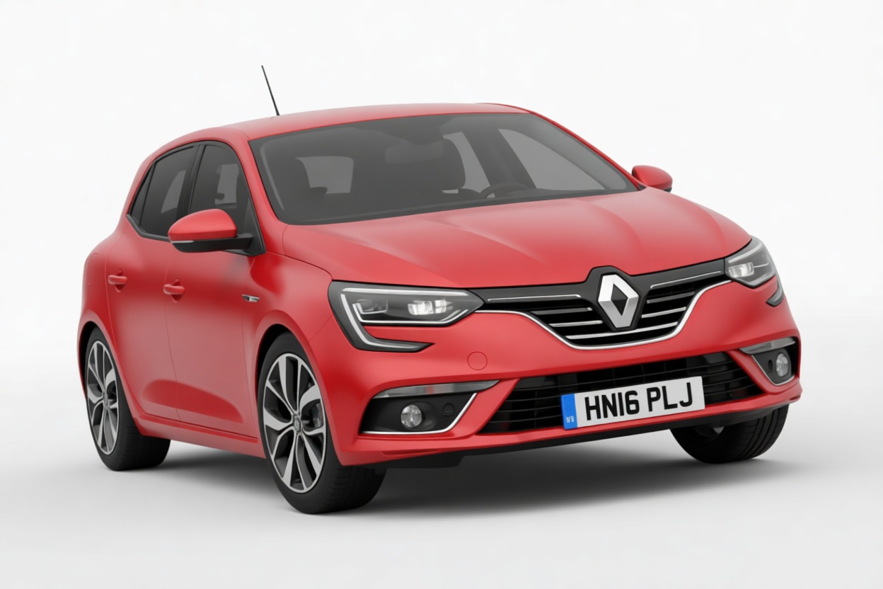 Renault Mégane Hatchback Model free 3D printable STL
