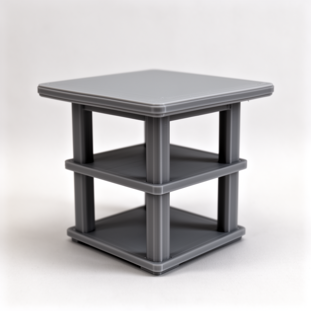 Small Two-Layer Table free 3D printable STL