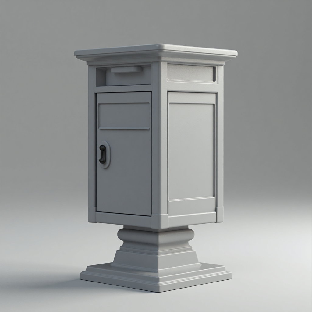 USPS Postal Tub Miniature free 3D printable STL