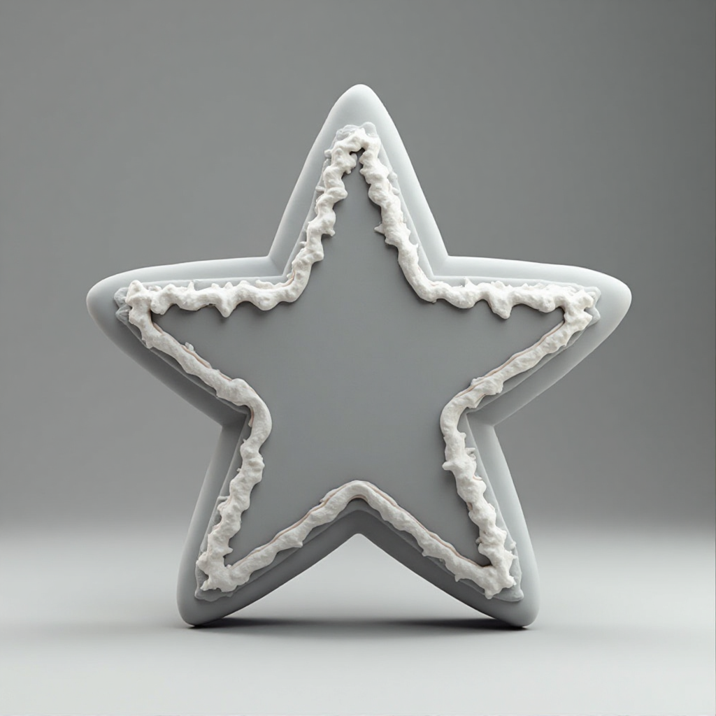 Gingerbread Star Figurine free 3D printable STL