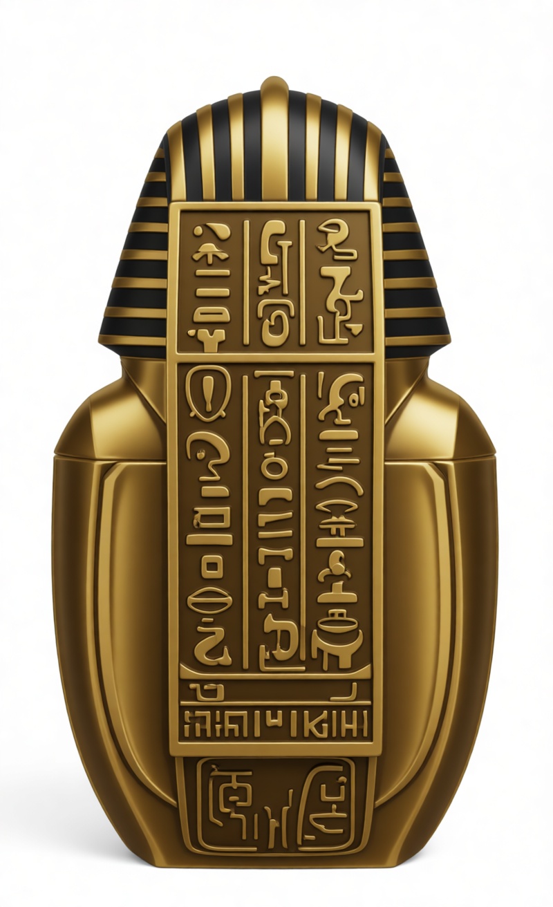 Egyptian Sarcophagus Model free 3D printable STL