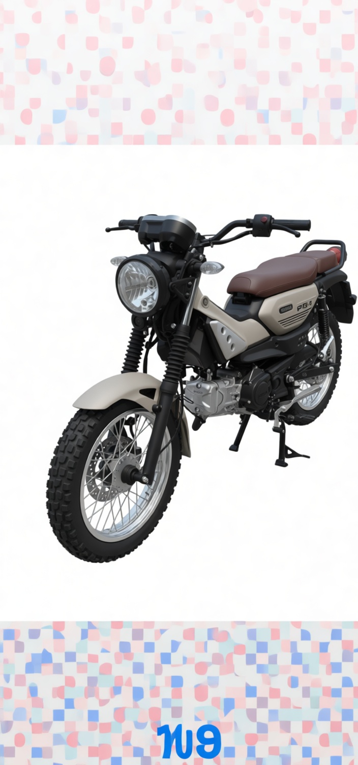 Honda CT125 Hunter Cub Model free 3D printable STL