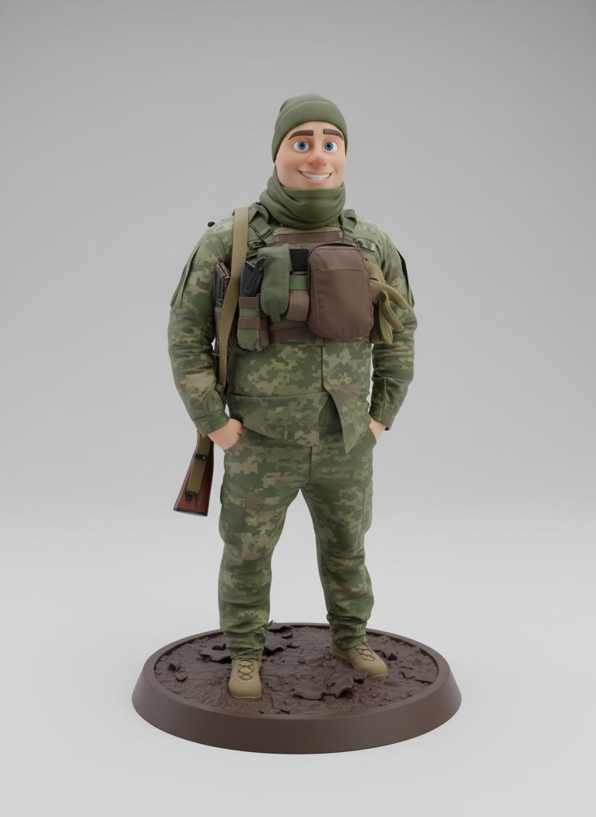 Toy Soldier Figure free 3D printable STL