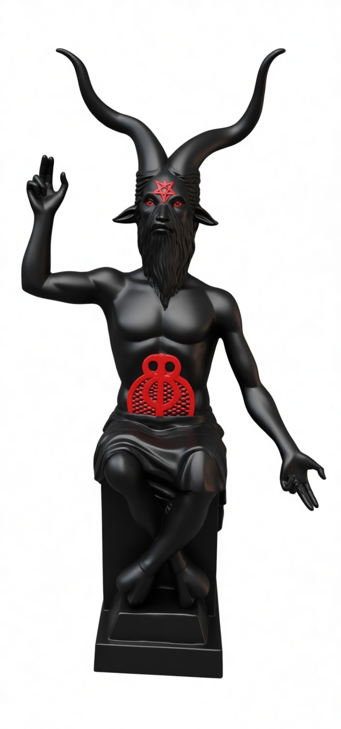 Baphomet Statue free 3D printable STL