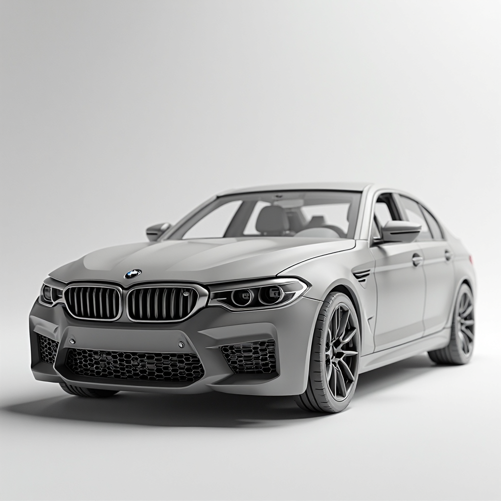 BMW M5 Competition Keychain free 3D printable STL