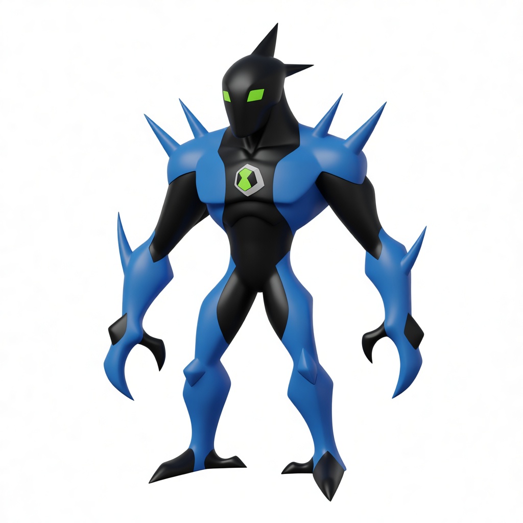 Upgrade Alien Force Figurine free 3D printable STL