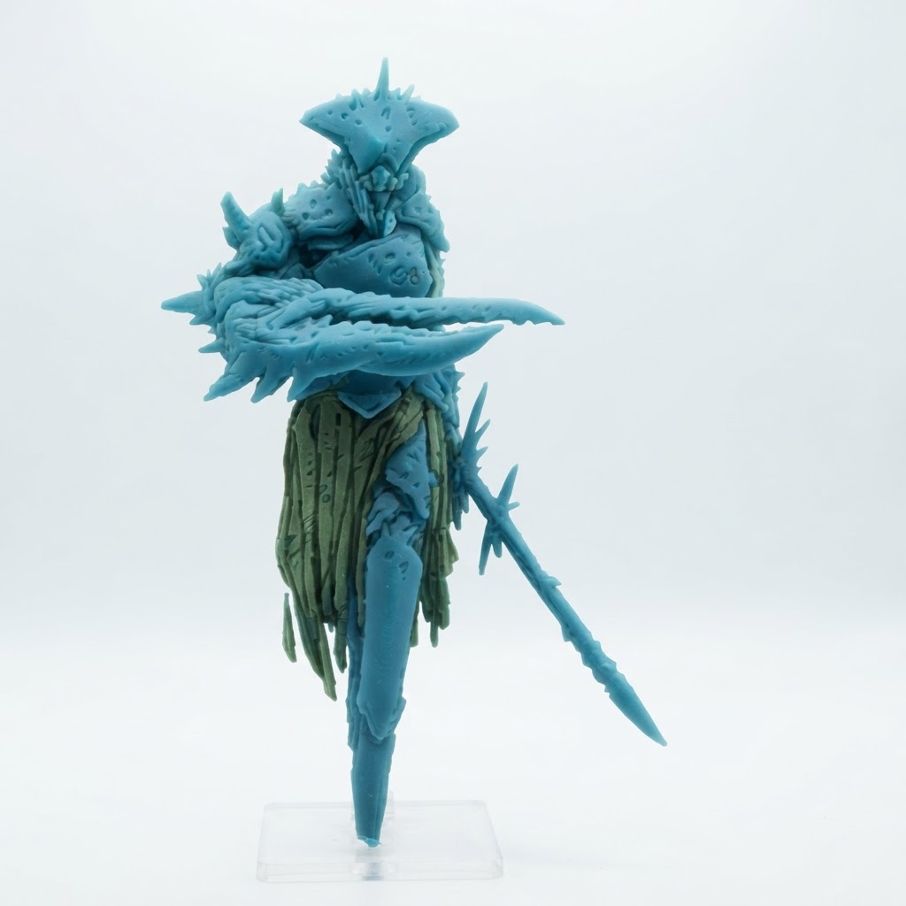 Crab Warrior Figurine free 3D printable STL