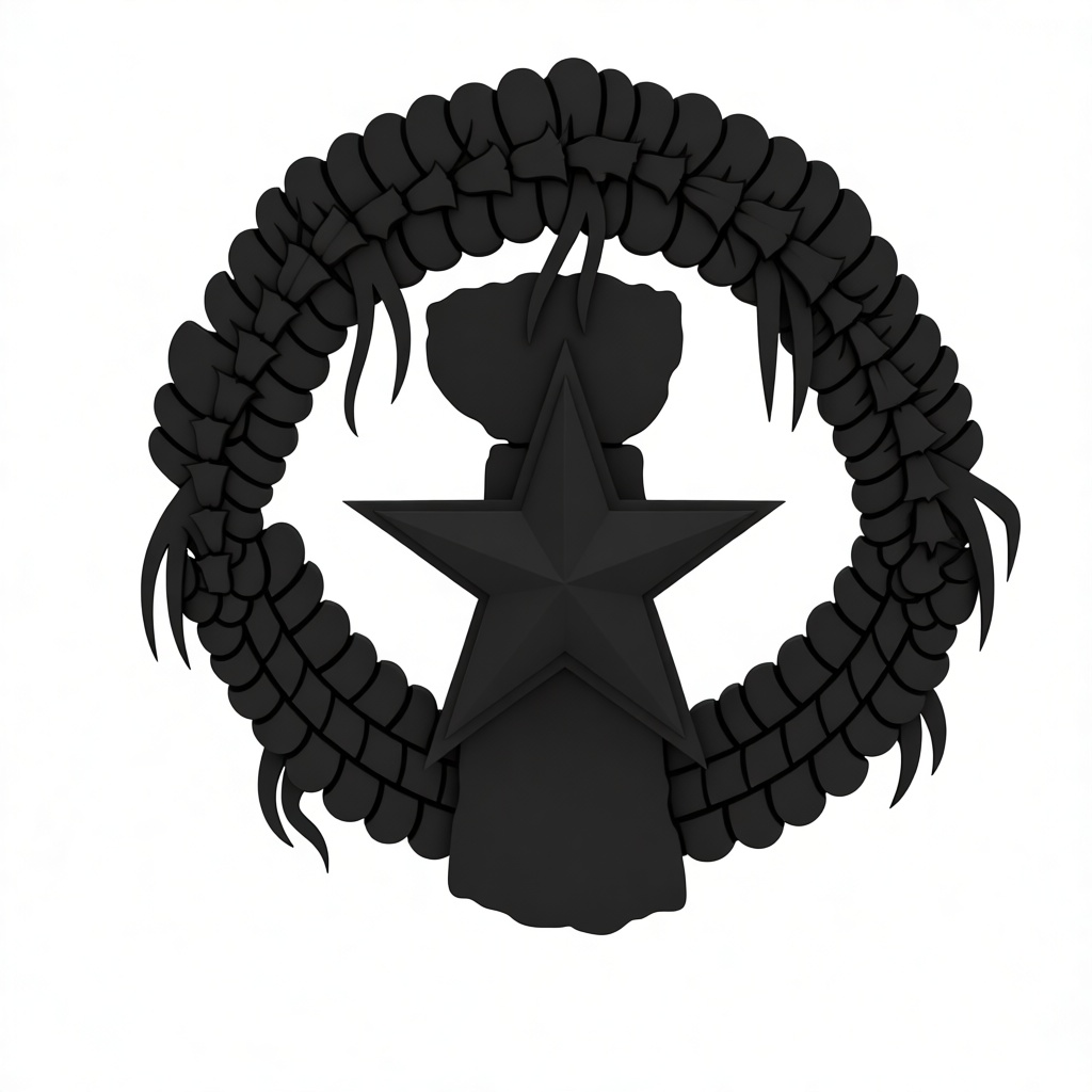 Alien Facehugger Emblem free 3D printable STL