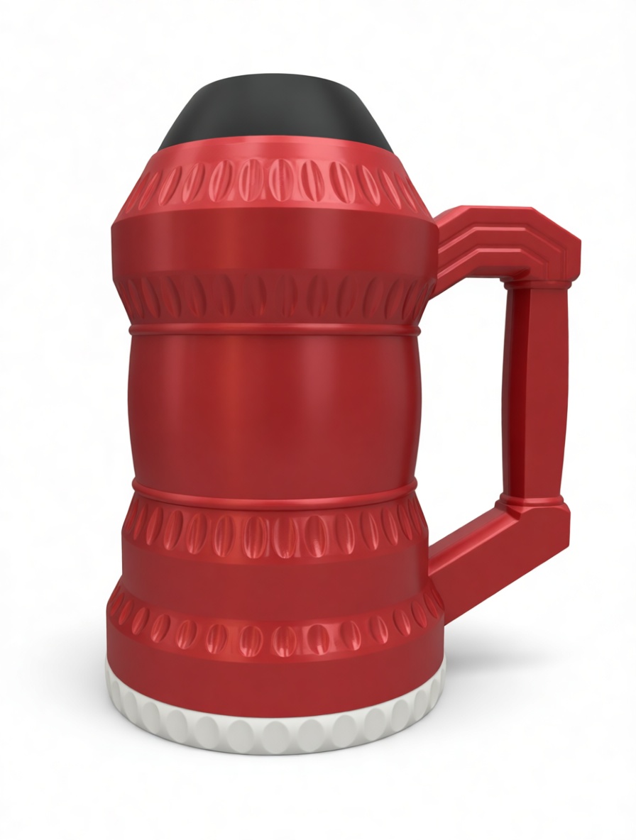 Vintage Thermos Mug free 3D printable STL
