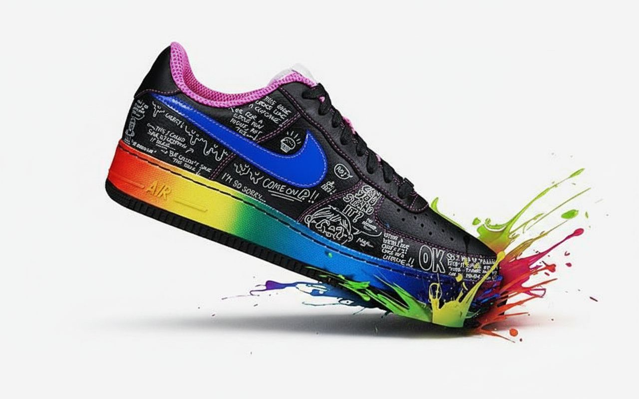 Nike Air Force 1 Sneaker free 3D printable STL