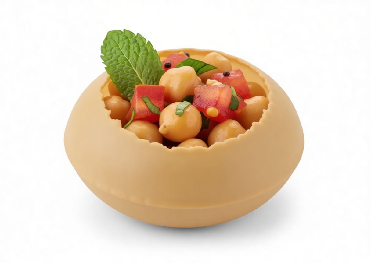 Chickpea Salad Bowl Model free 3D printable STL