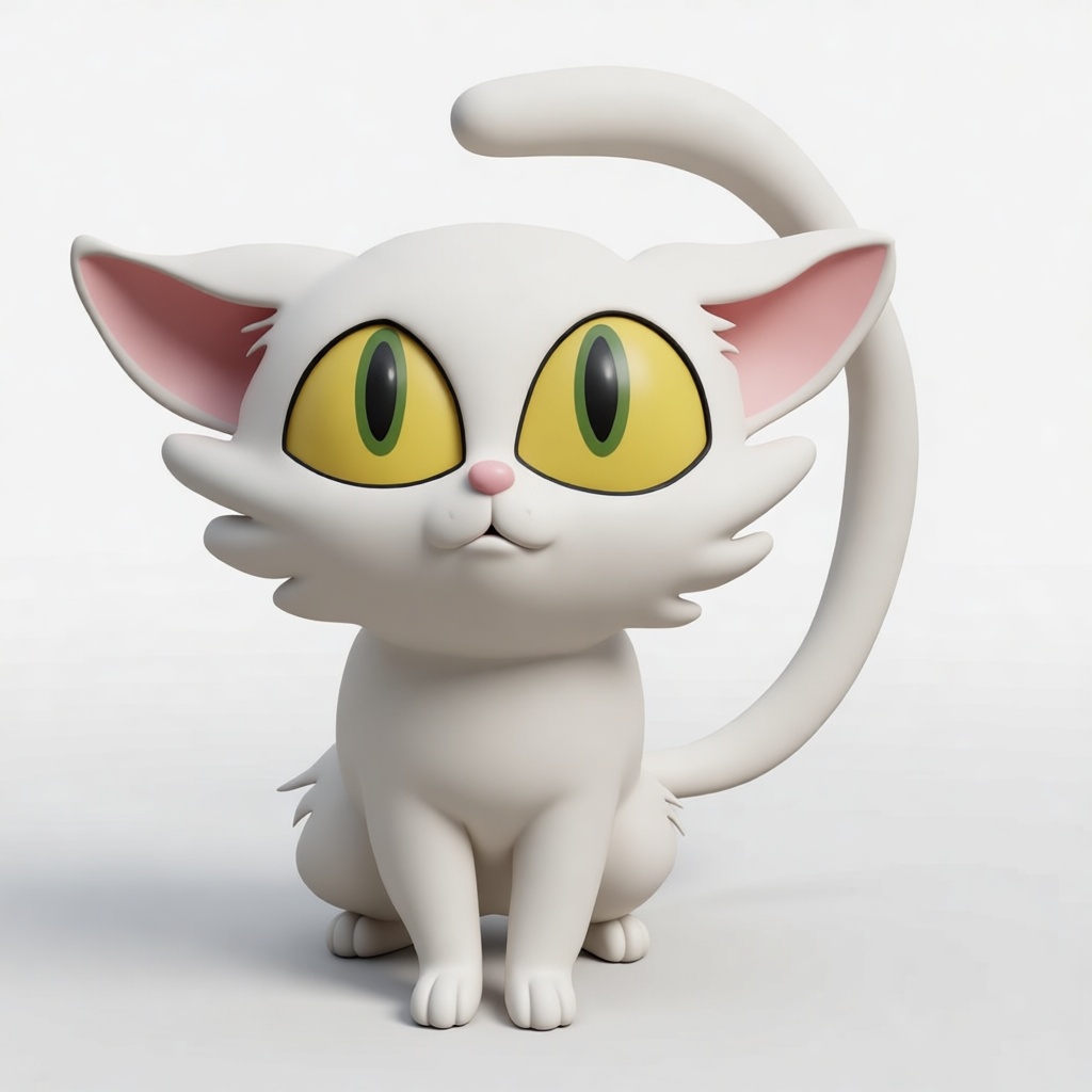 Luna Cat Figurine - Free 3D Printable STL File