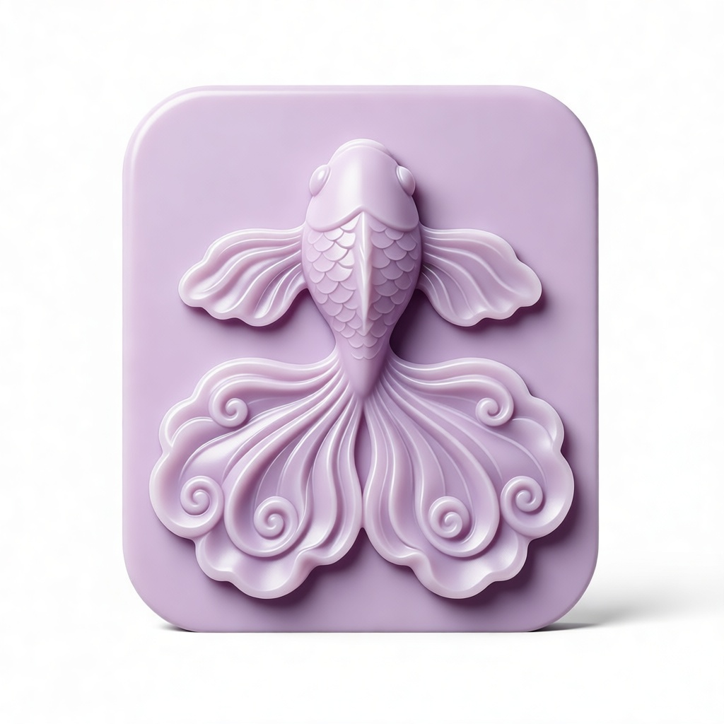 Fancy Goldfish Relief free 3D printable STL
