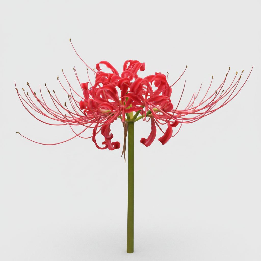 Red Spider Lily Model free 3D printable STL