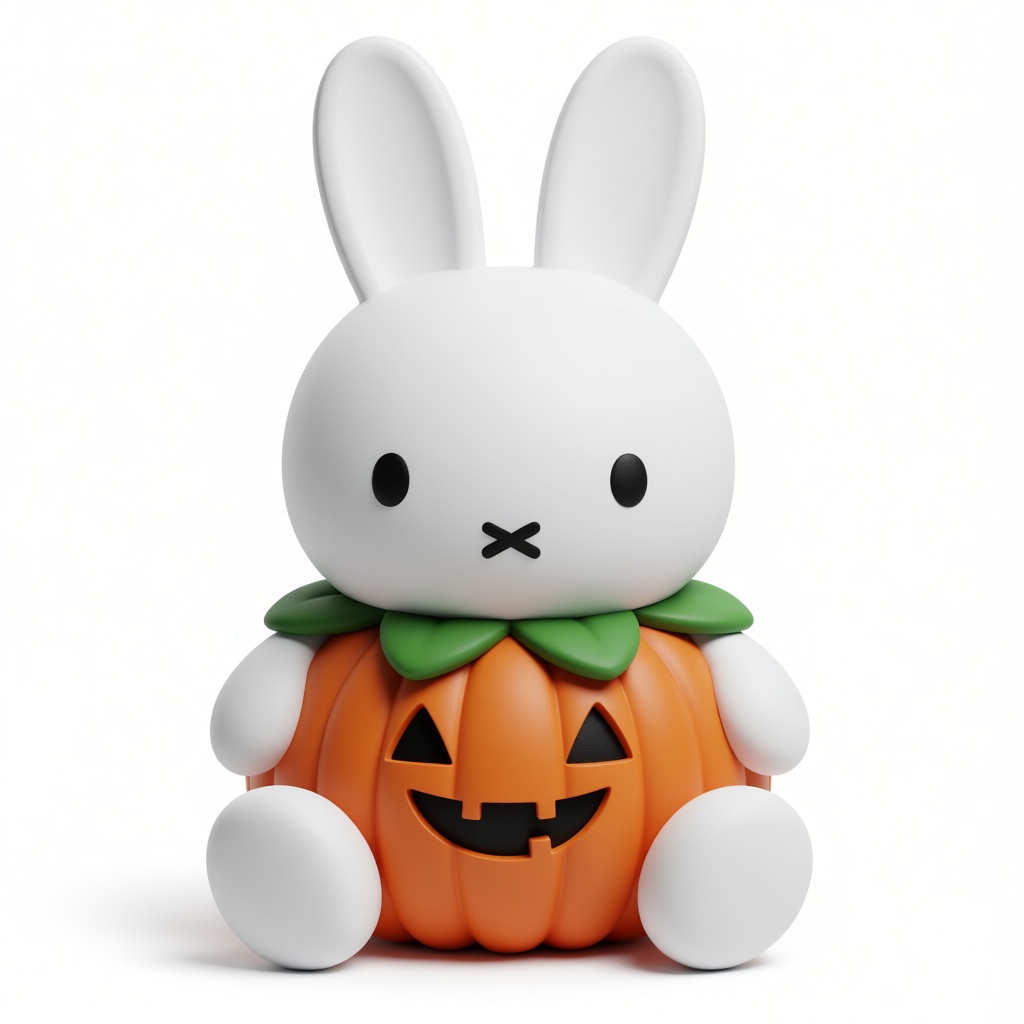 Miffy Halloween Figurine free 3D printable STL