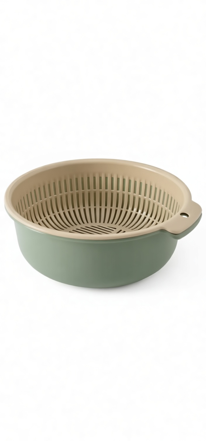 Double Layer Colander Bowl free 3D printable STL