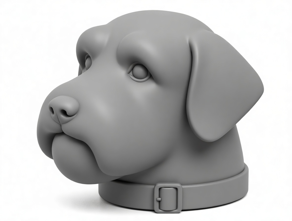 Labrador Retriever Bust free 3D printable STL