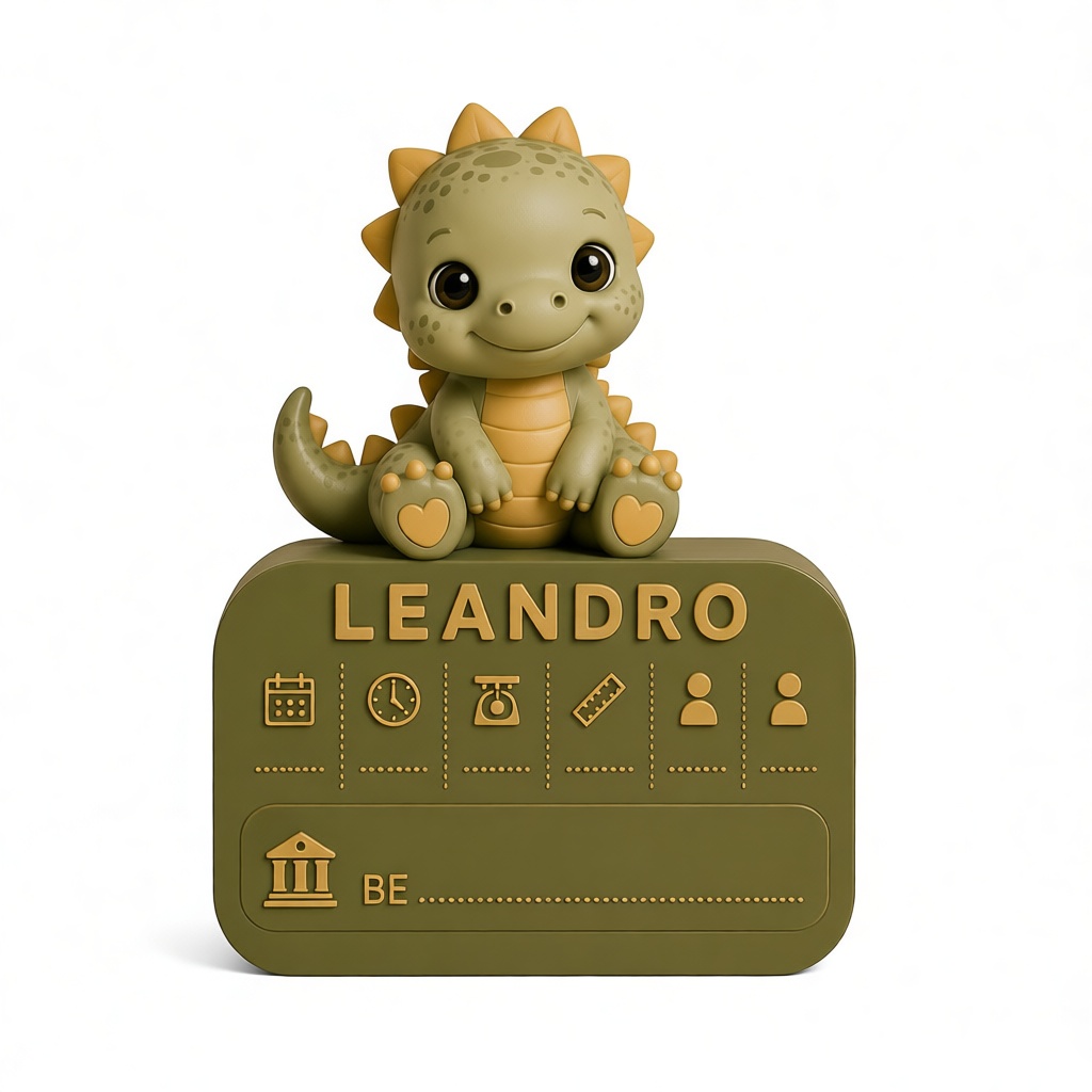 Cute Dinosaur Figurine free 3D printable STL