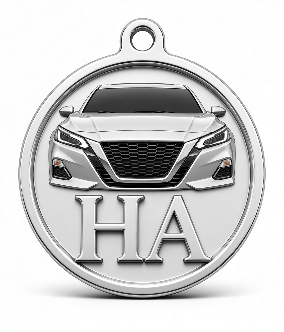 Nissan Altima Keychain free 3D printable STL