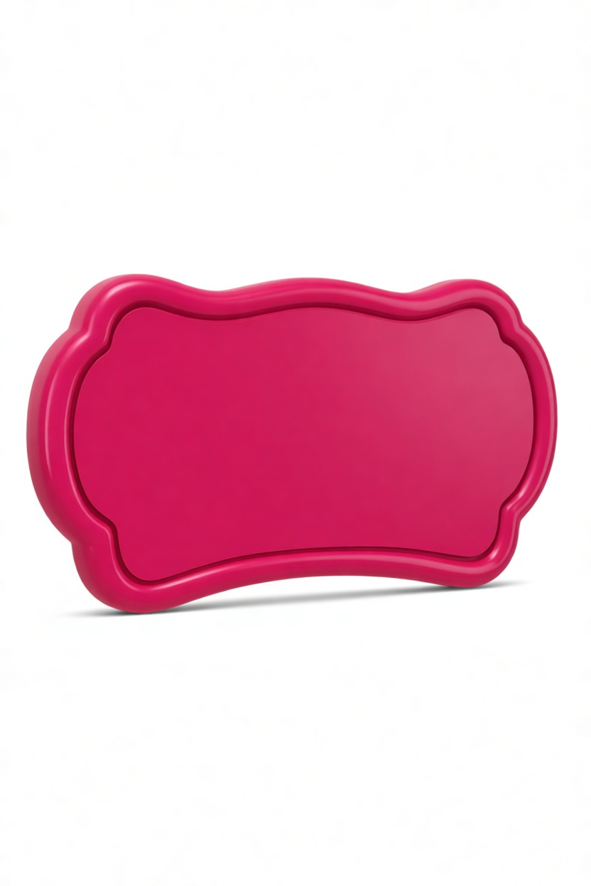 Decorative Plaque Frame free 3D printable STL