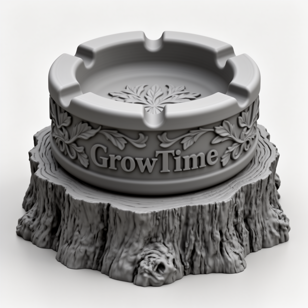 Ornate Ashtray Figurine free 3D printable STL