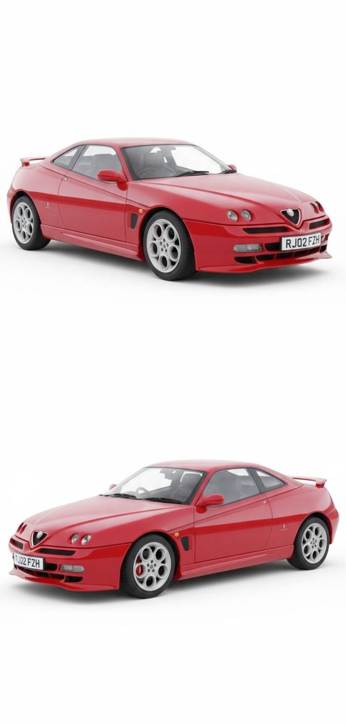 Alfa Romeo GTV 916 Model free 3D printable STL