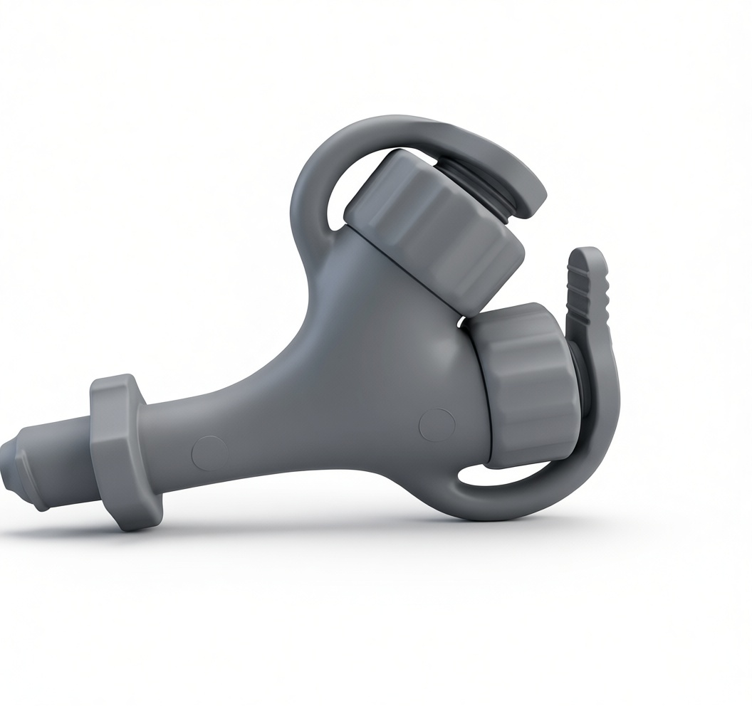 Garden Hose Splitter Model free 3D printable STL
