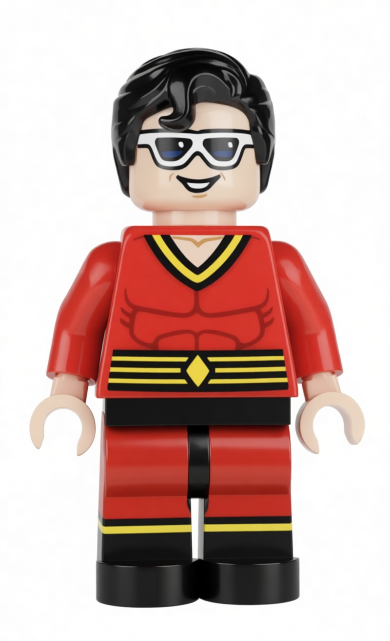 Mighty Morphin Red Ranger Minifigure free 3D printable STL