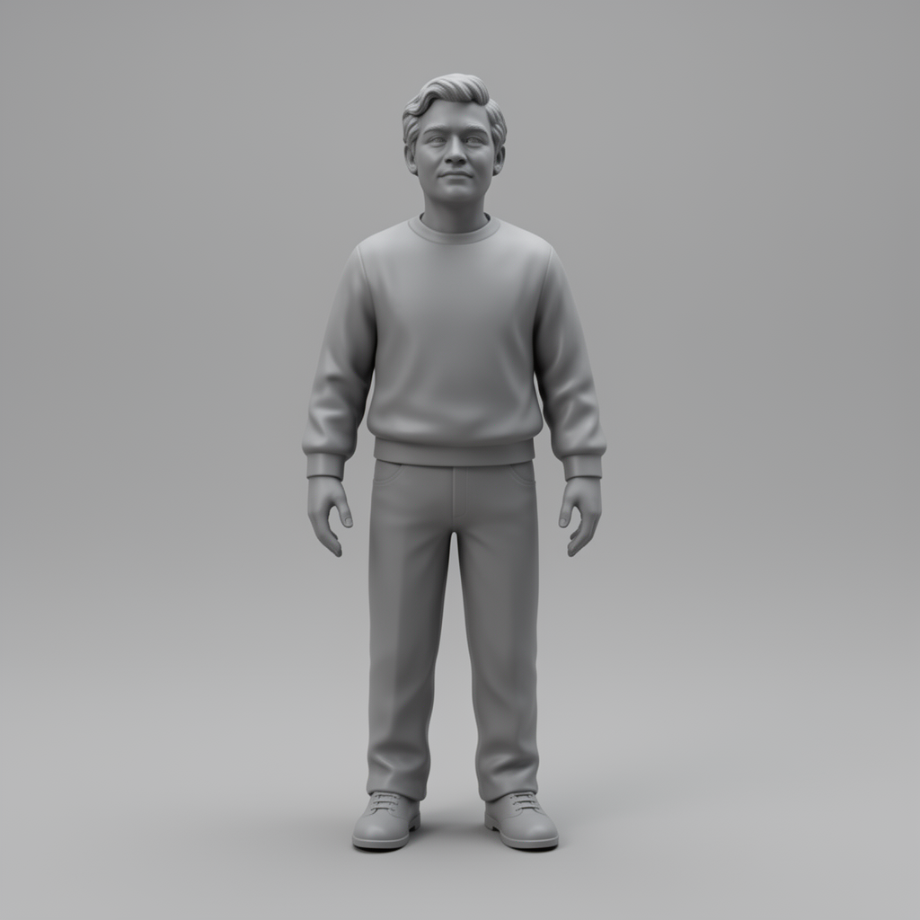 Carlos Figurine free 3D printable STL