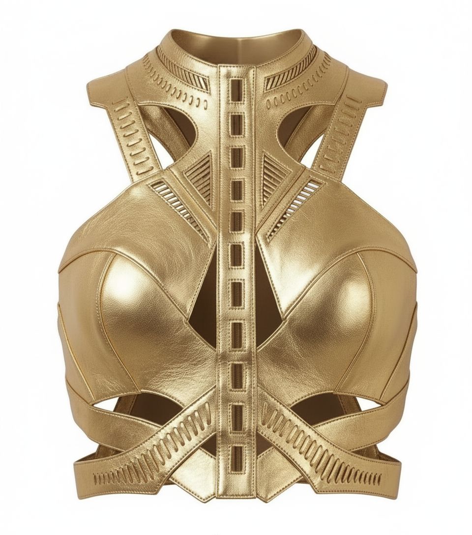 Futuristic Armor Bust free 3D printable STL
