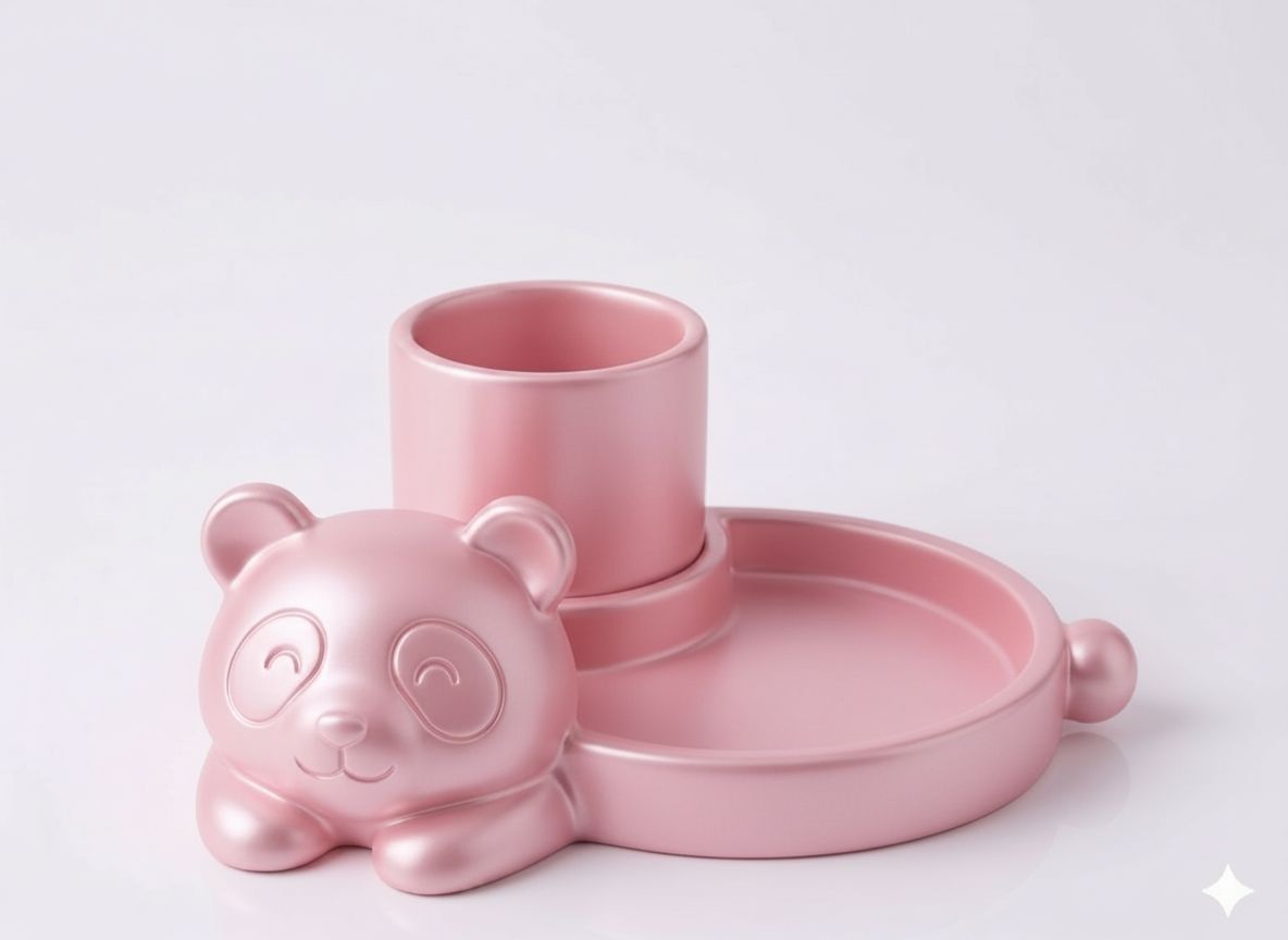 Panda Pen Holder free 3D printable STL