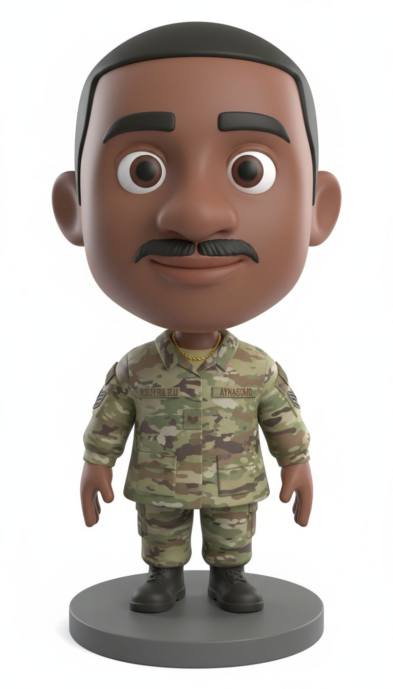 Military Toy Soldier free 3D printable STL
