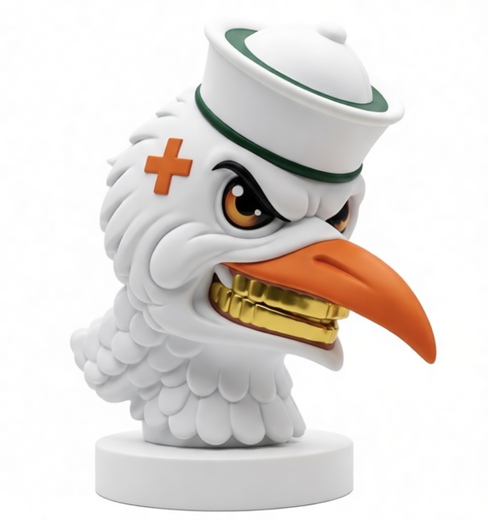 Sailor Seagull Bust free 3D printable STL