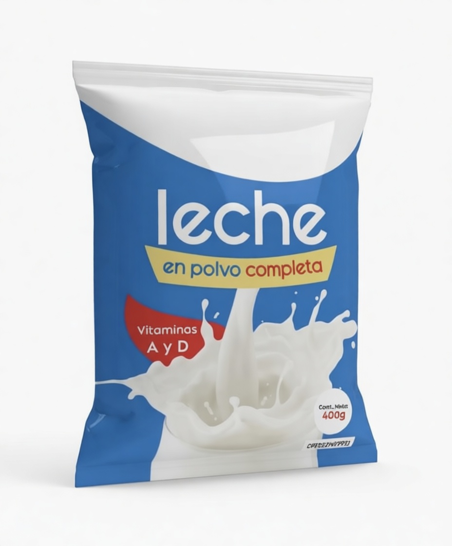 Powdered Milk Pack free 3D printable STL