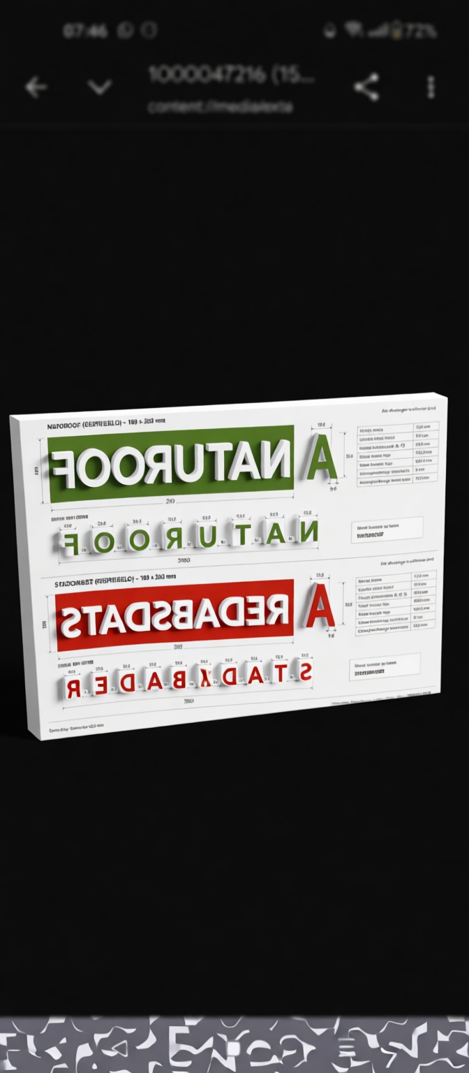 NaturOOF RedabSDATS Labels free 3D printable STL