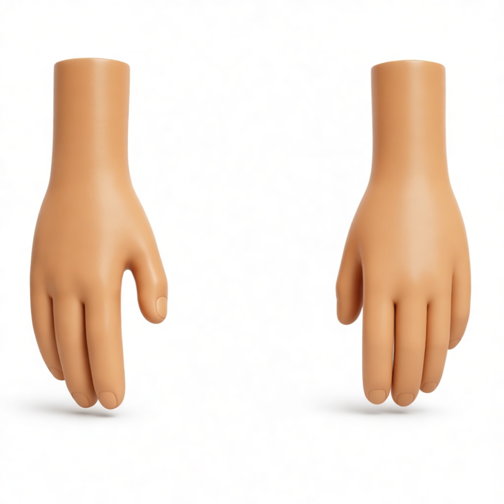 Human Hand Model - Free 3D Printable STL File