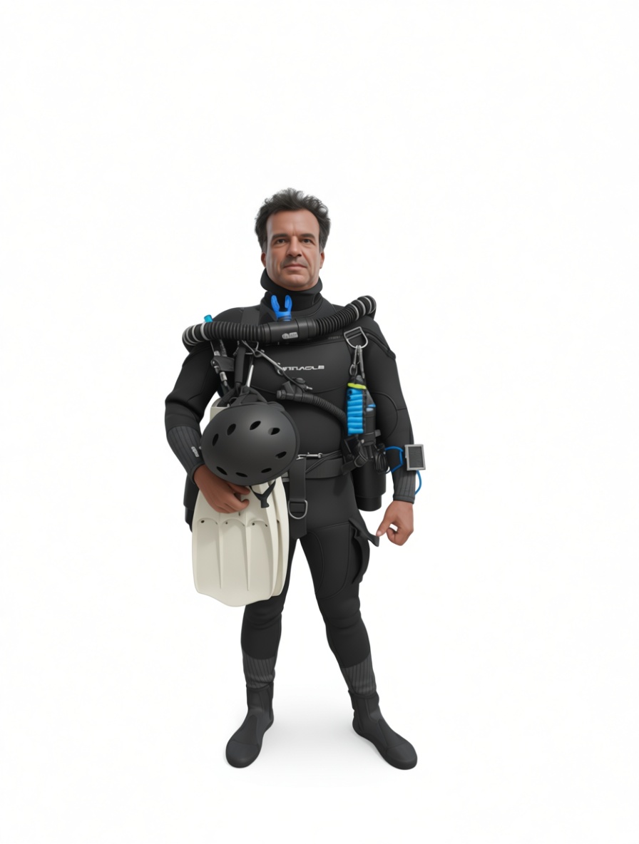Scuba Diver Figurine free 3D printable STL