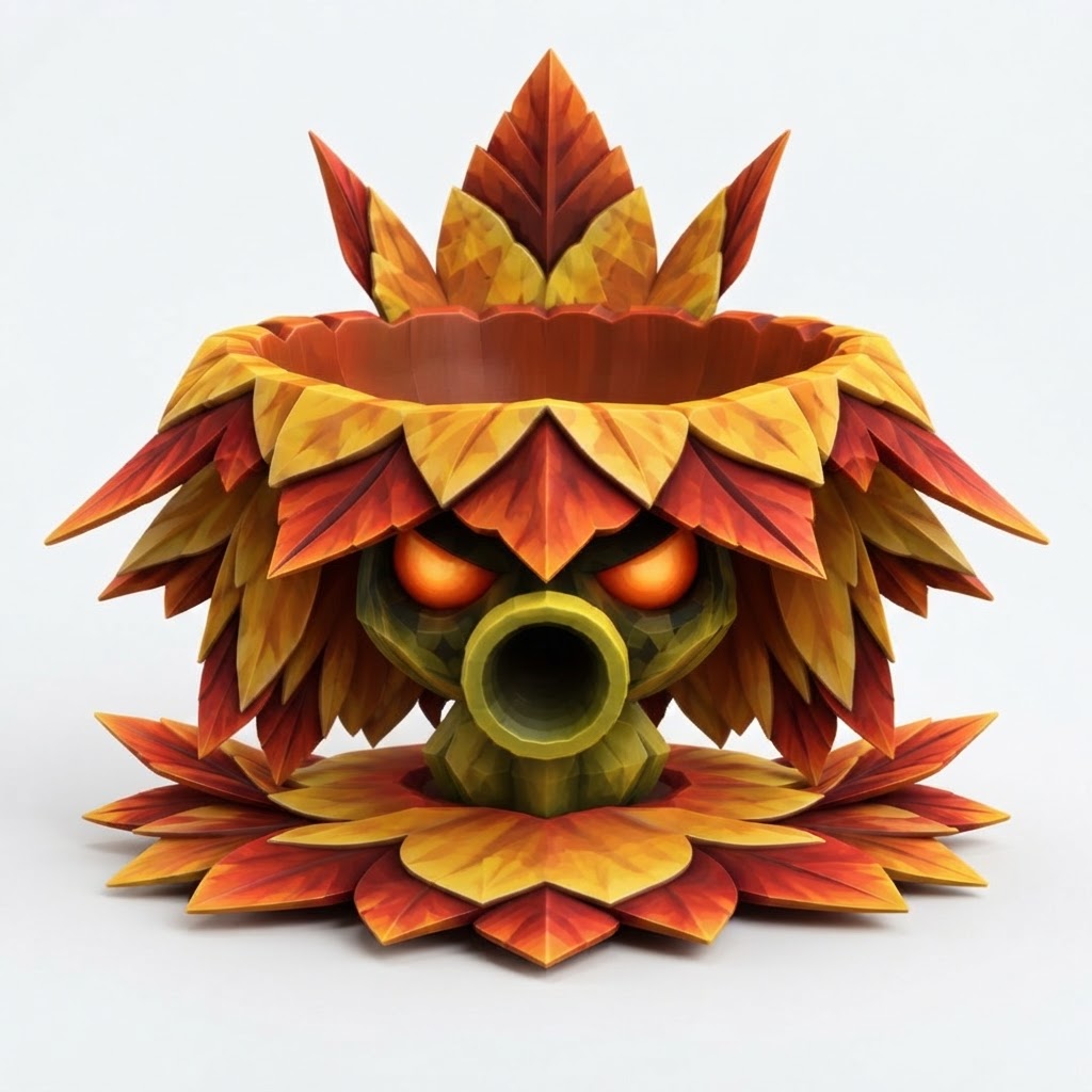 Deku Scrub Planter free 3D printable STL