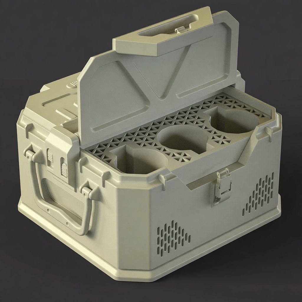 Ammo Box Container free 3D printable STL
