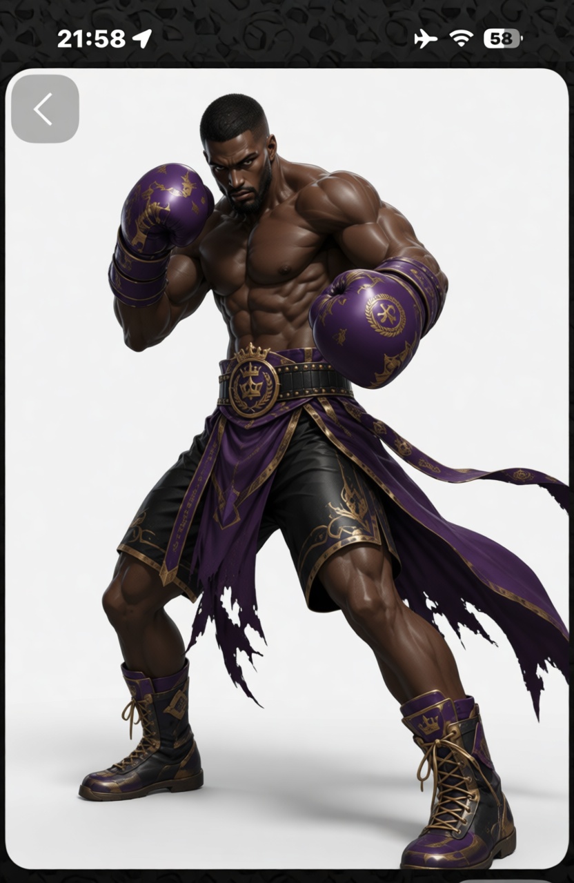 Boxer Fighter Figurine free 3D printable STL