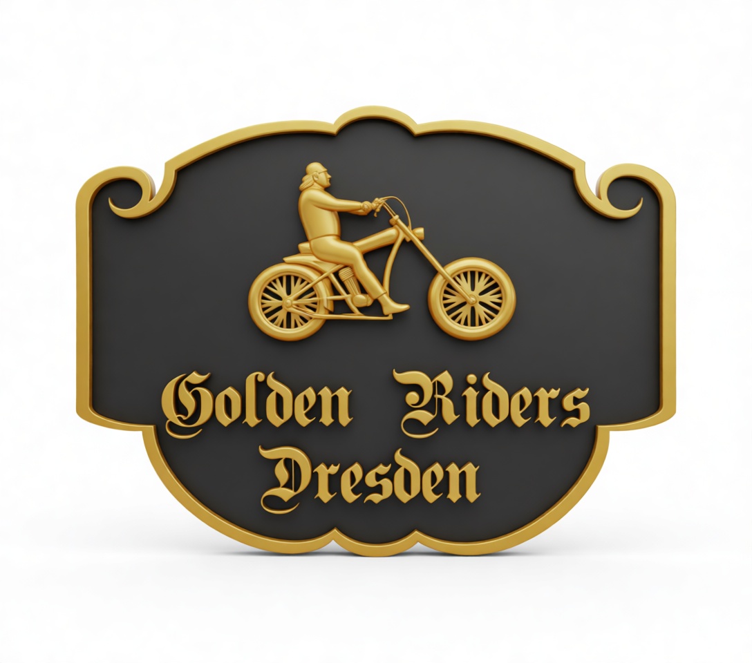Golden Riders Dresden Plaque free 3D printable STL