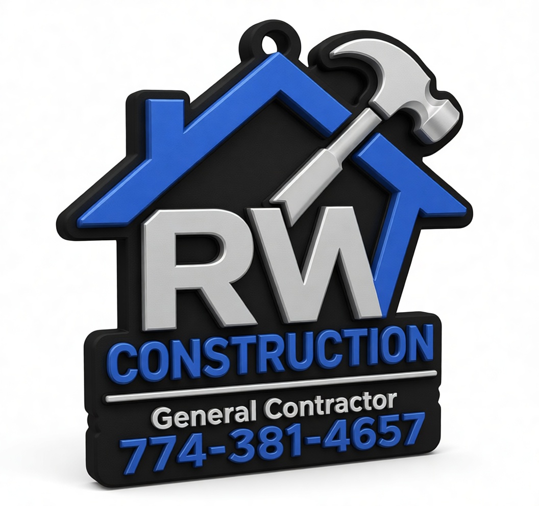 RW Construction Keychain free 3D printable STL