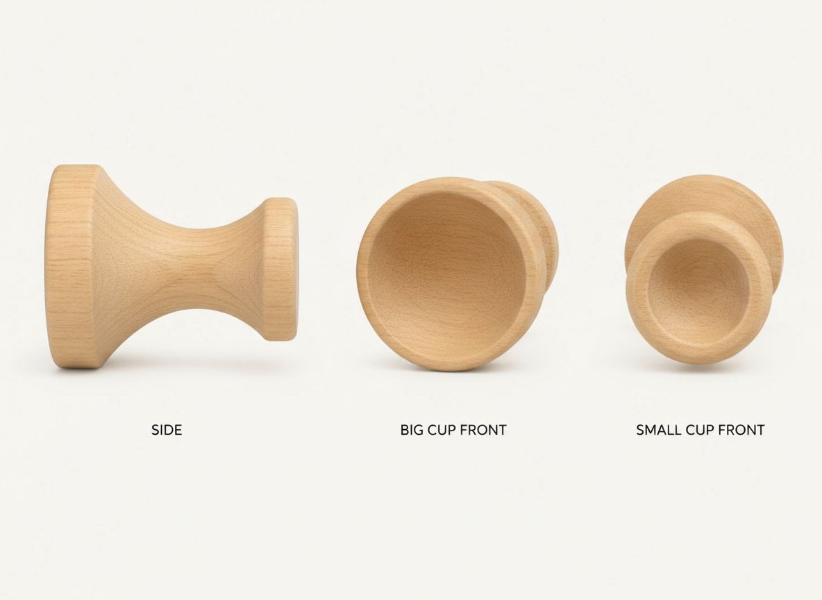 Wooden Double-Sided Cup free 3D printable STL