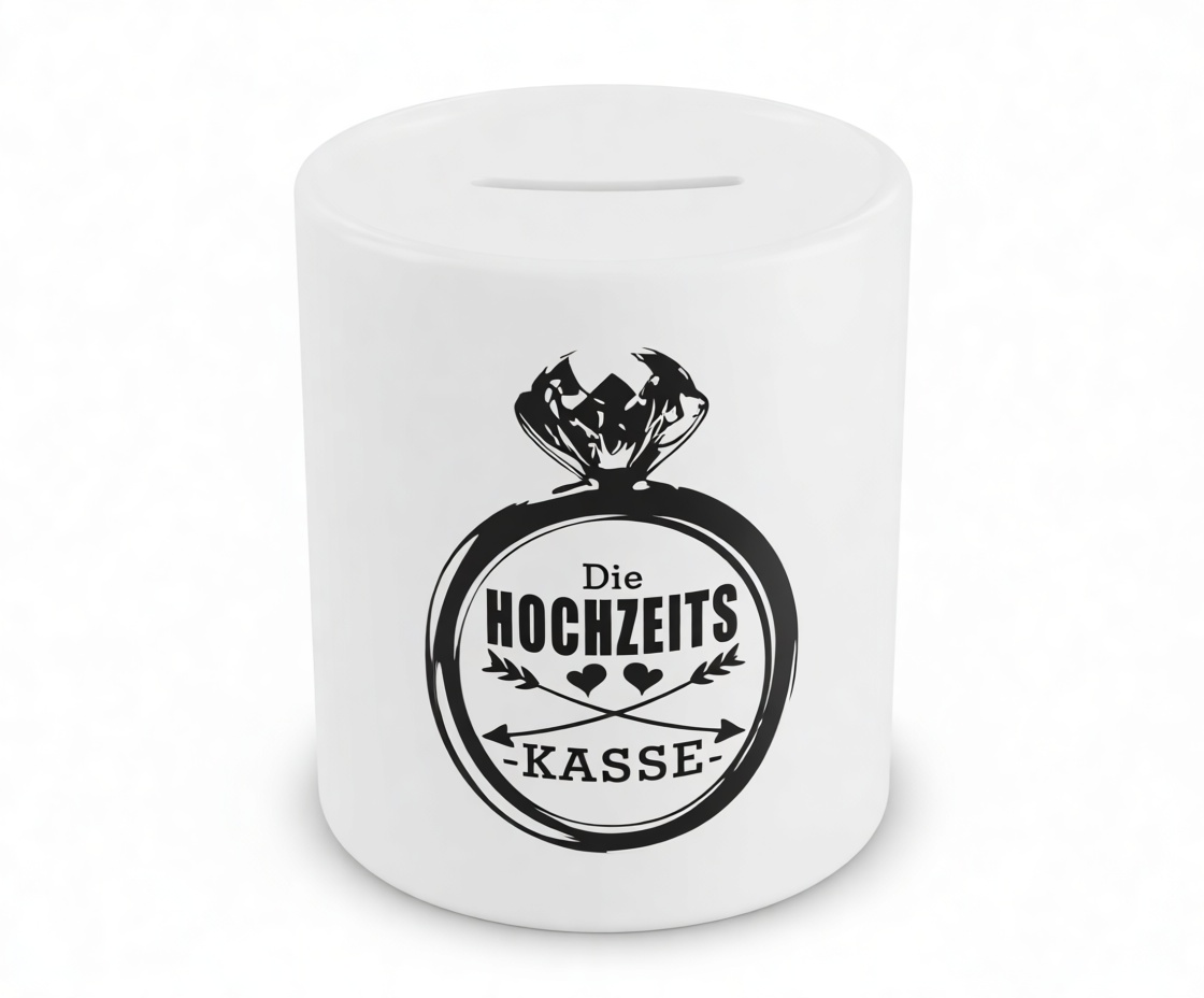 Wedding Coin Bank free 3D printable STL