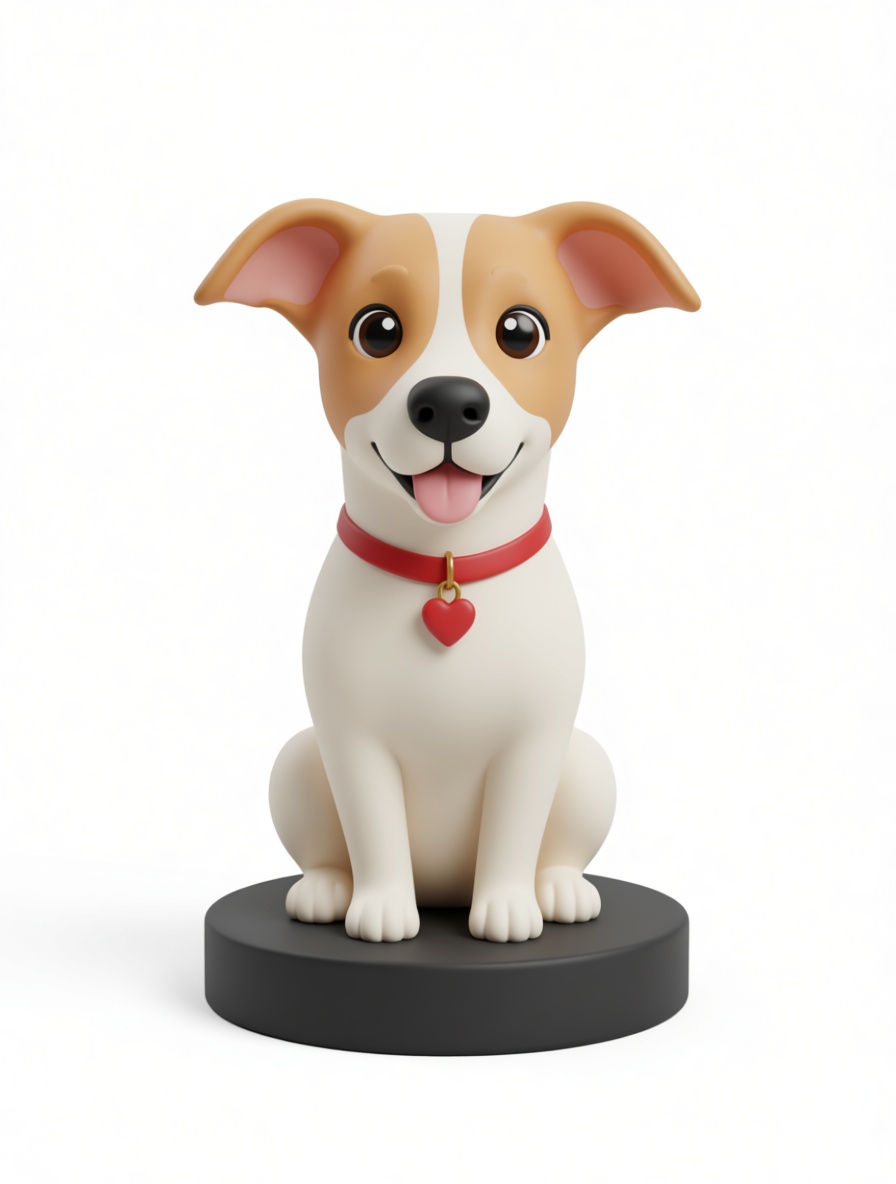 Jack Russell Terrier Figurine free 3D printable STL