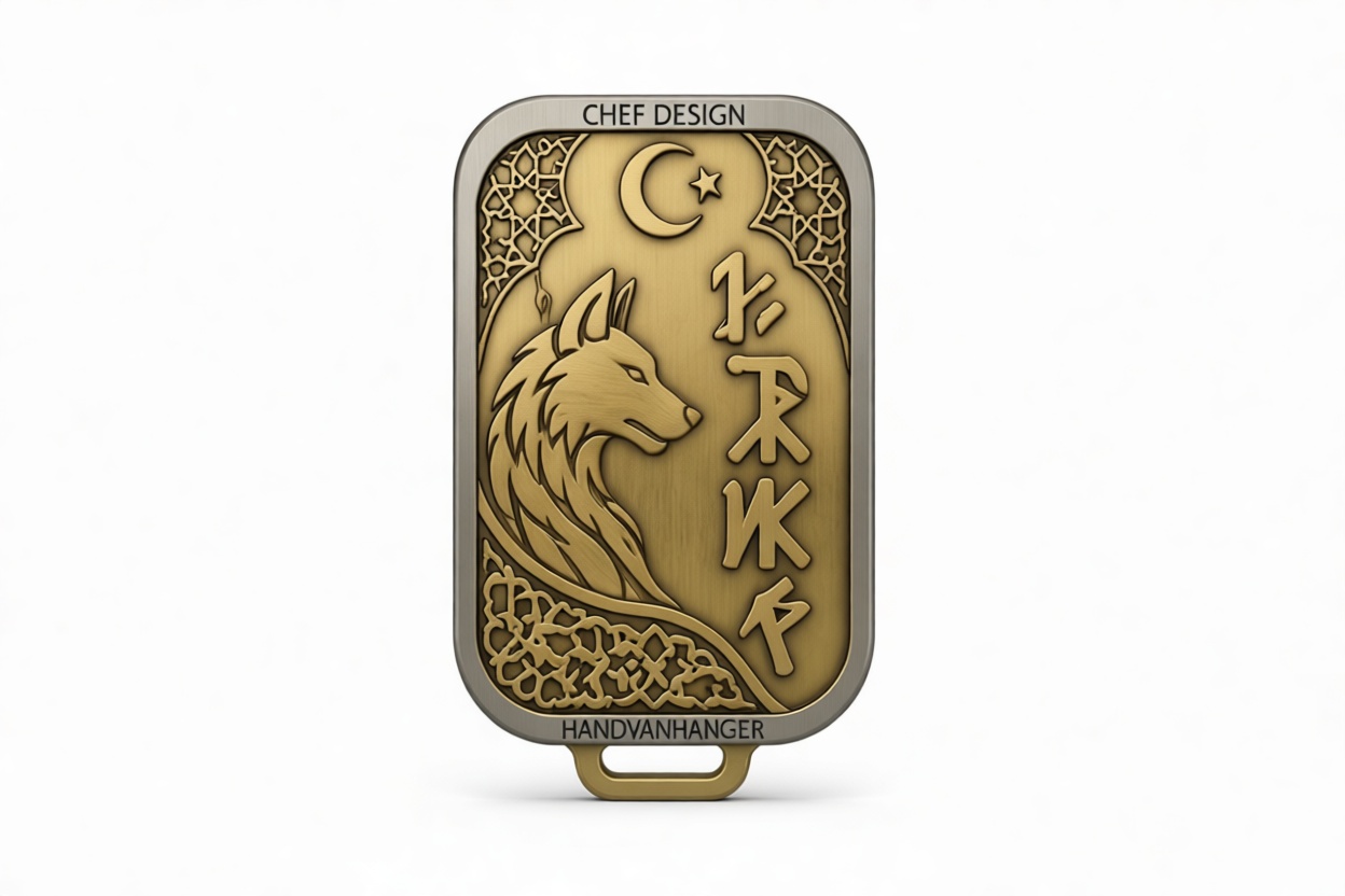 Karpacka Wolf Pendant free 3D printable STL