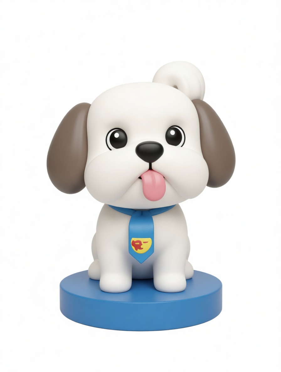 Cute Puppy Figurine free 3D printable STL